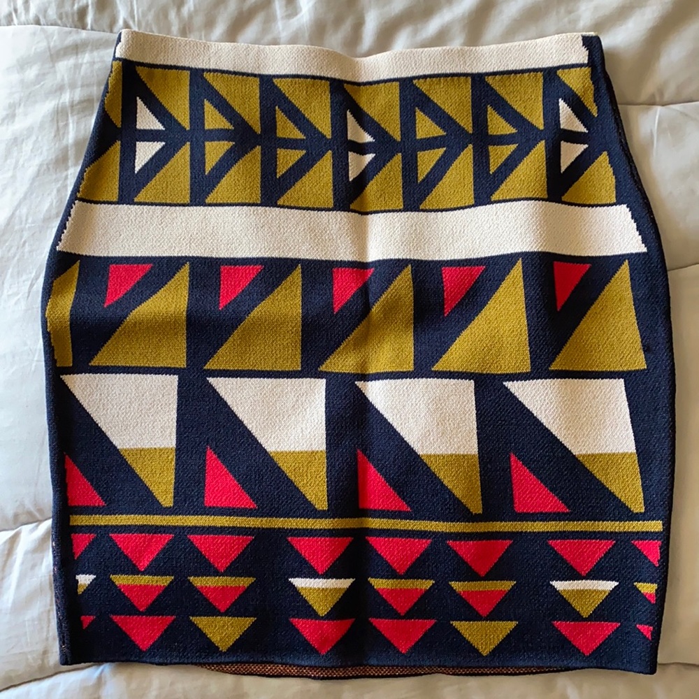 NEW Rachel Roy Patterned Skirt